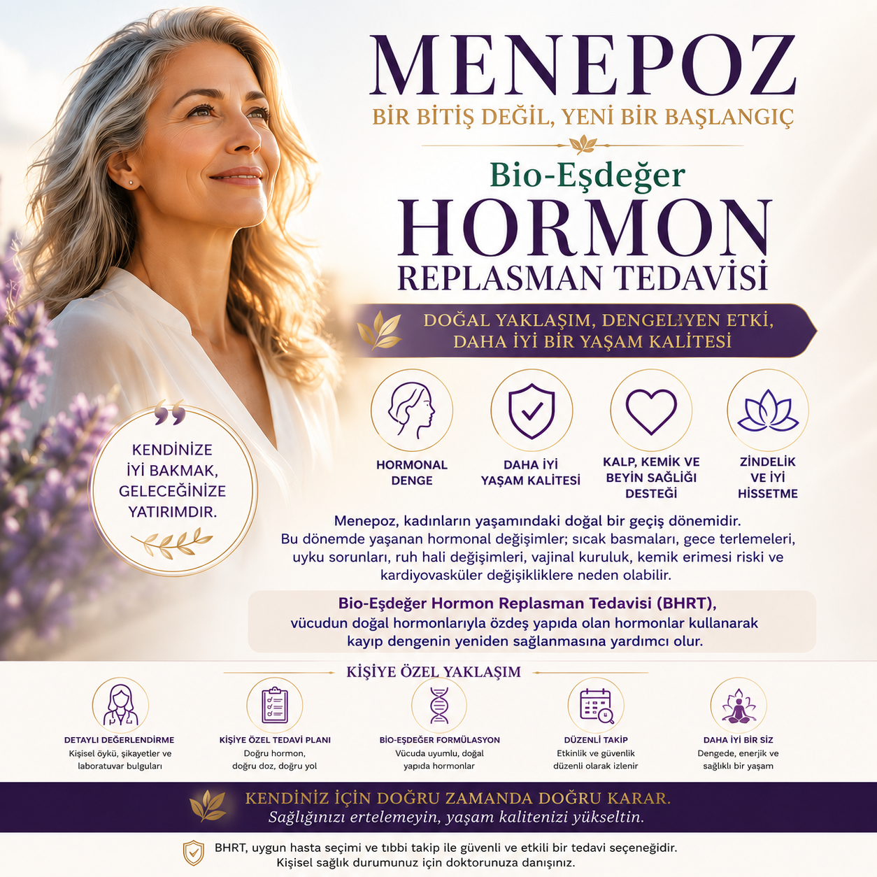 Menopoz Bioeşdeğer Hormon Replasmanı